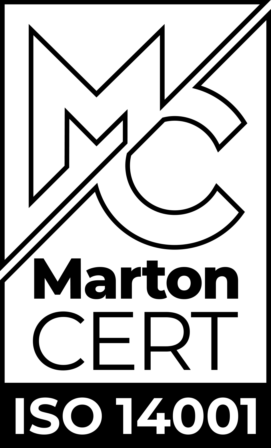Marton Cert ISO 14001 certification